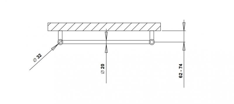 Strømberg Linus Håndklædetørrer EL - 90,5x48 cm - Krom Strømberg Linus Håndklædetørrer EL - 90,5x48 cm - Krom