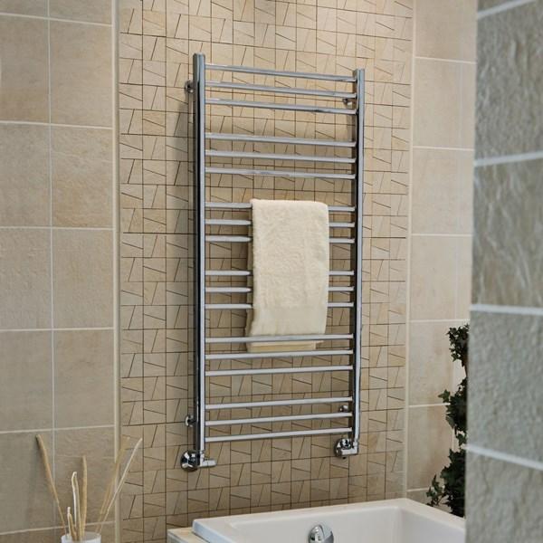 Strømberg Fabero el håndklædetørrer - 48x79 cm - Hvid Strømberg Fabero el håndklædetørrer - 48x79 cm - Hvid