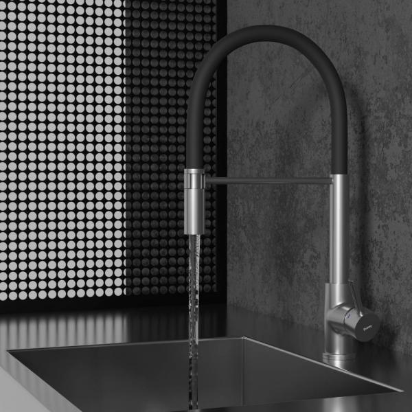 Primy Pro Køkkenarmatur - Rustfrit Stål Primy Pro Køkkenarmatur - Rustfrit Stål