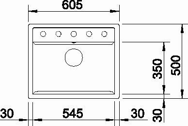 Blanco Dalago 6-F MX køkkenvask - Antracit Blanco Dalago 6-F MX køkkenvask - Antracit