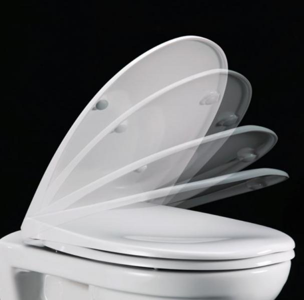 Pressalit Scandinavia PLUS med soft-close og lift-off - hvid