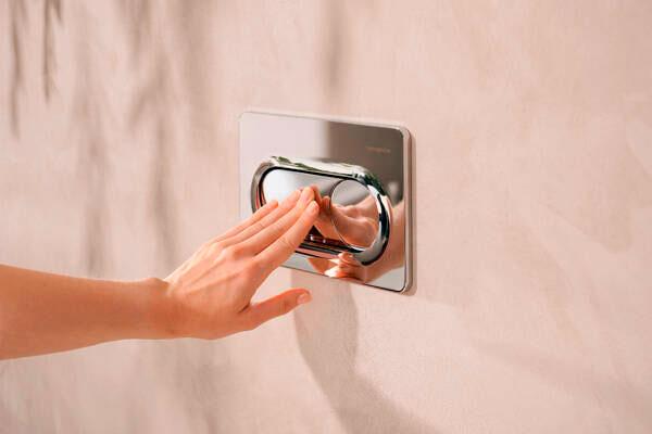 hansgrohe iFrame Original S betjeningsplade - Krom