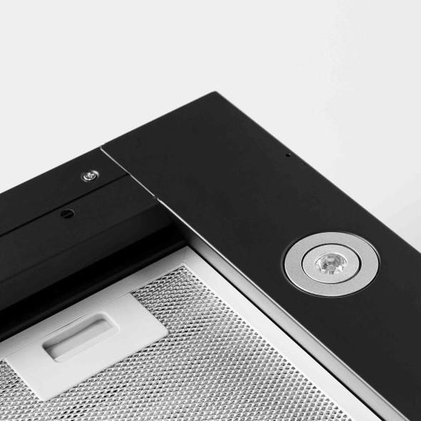 Eico Eicoline N emhætte til indbygning m/udtræk - Sort Eico Eicoline N emhætte til indbygning m/udtræk - Sort