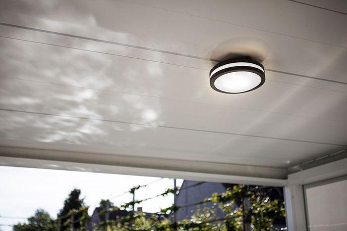 Lutec Architectural Titan udendørslampe til væg og loft Lutec Architectural Titan udendørslampe til væg og loft