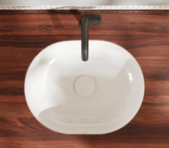 hansgrohe Xuniva U 45 håndvask t/underlimning - Med overløb - Uden hanehul hansgrohe Xuniva U 45 håndvask t/underlimning - Med overløb - Uden hanehul