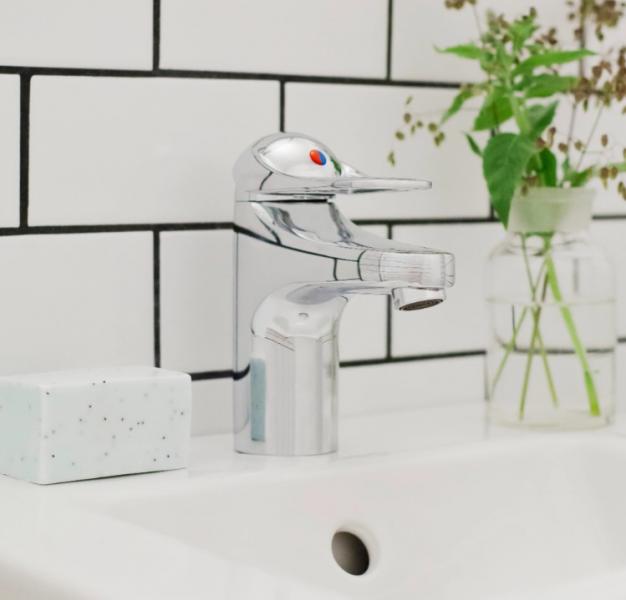 FM Mattsson 9000E II håndvaskarmatur m/koldstart og EcoFlow