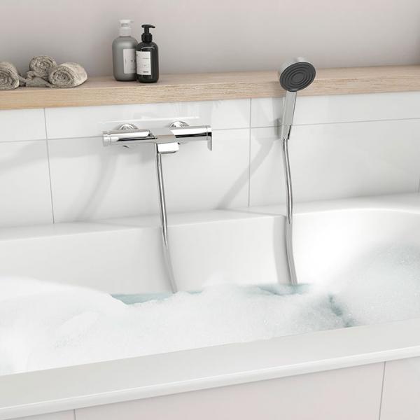 hansgrohe Pulsify Porter 105 bruseholdersæt 1jet - Krom