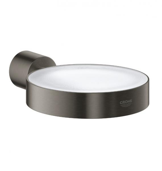 Grohe Atrio holder til sæbeskål - Børstet hard graphite Grohe Atrio holder til sæbeskål - Børstet hard graphite