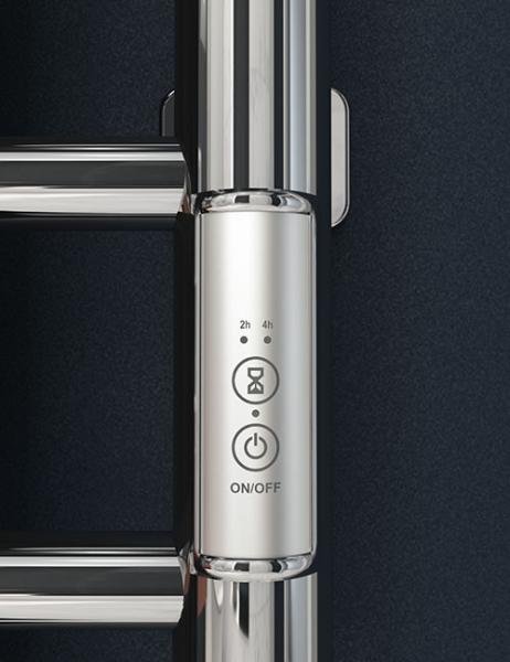 Dansani Luna Viti håndklædetørrer 90x53 cm - Sort