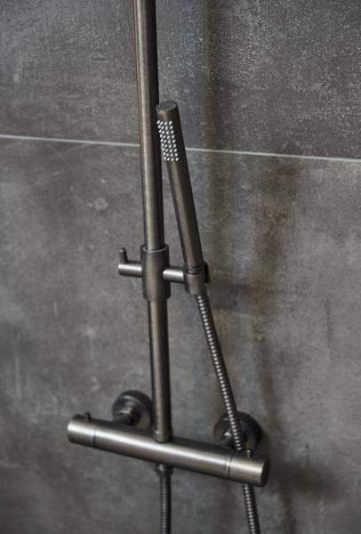 Cassøe komplet pakke til badeværelse - Gunmetal Cassøe komplet pakke til badeværelse - Gunmetal