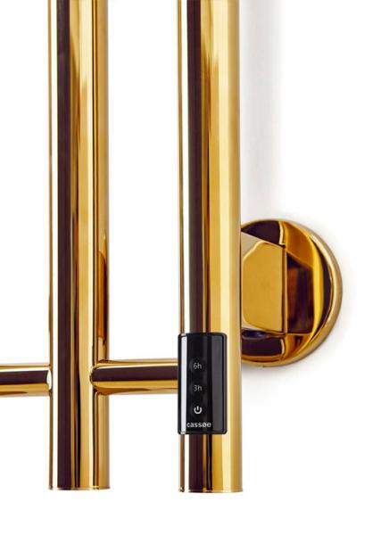 Cassøe Catania håndklædetørrer - 26x142 cm - Poleret messing Cassøe Catania håndklædetørrer - 26x142 cm - Poleret messing