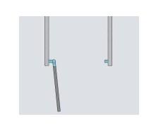 Strømberg Lucca 20 nichedør - Klart glas Strømberg Lucca 20 nichedør - Klart glas