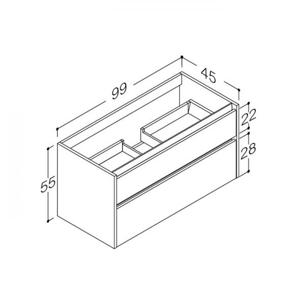 Strømberg Lux 100 møbelsæt - Cocoa brun Strømberg Lux 100 møbelsæt - Cocoa brun