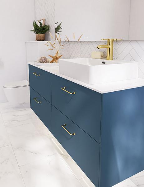 Dansani Luna Classic 160 møbelsæt m/Cube vask og skuffer - Valgfri farve