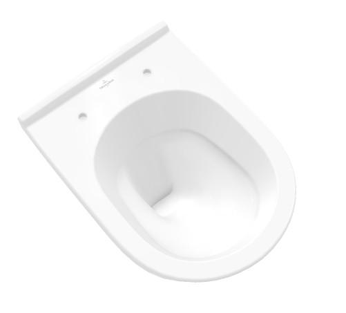 V&B O.novo Compact toiletpakke inkl. cisterne, krom betjeningsplade og sæde m/ soft-close