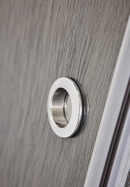 Hafa Infinity Lace brusedør 80 - Krom Hafa Infinity Lace brusedør 80 - Krom