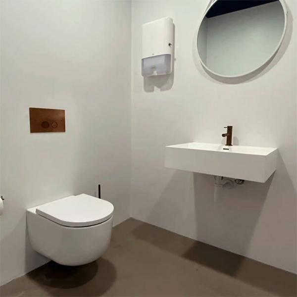 Lavabo Futura rimless væghængt toilet m/Tornadoskyl Lavabo Futura rimless væghængt toilet m/Tornadoskyl