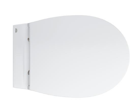 Grohe Bau Ceramic væghængt toilet inkl/slim toiletsæde m/SoftClose og QuickRelease
