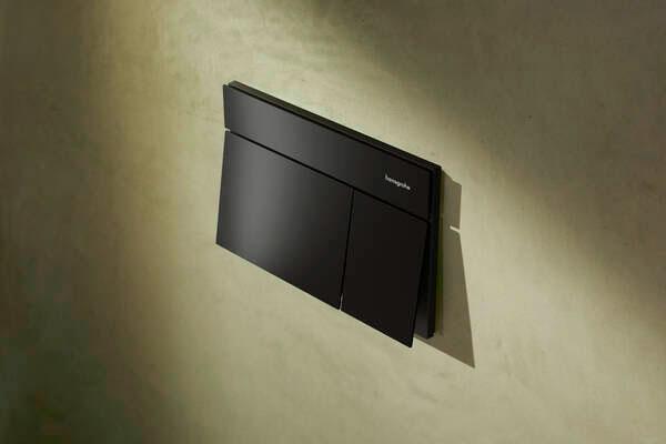 hansgrohe iFrame Element E betjeningsplade - Mat sort
