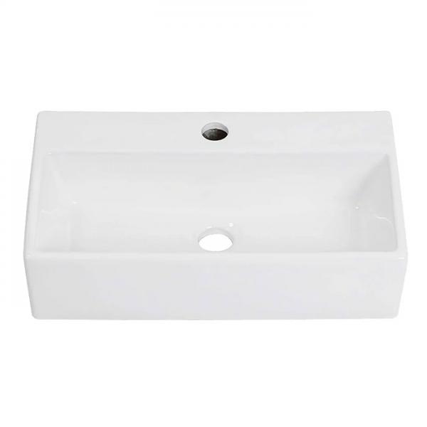 Lavabo Boxo 1080 SLIM 50 håndvask t/væg eller bord - 1 hanehul Lavabo Boxo 1080 SLIM 50 håndvask t/væg eller bord - 1 hanehul