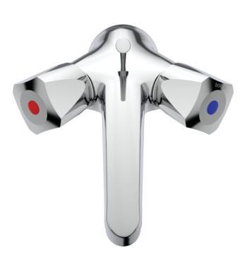 Børma håndvaskbatteri B7537AA m/bundventil Børma håndvaskbatteri B7537AA m/bundventil