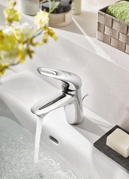 Grohe Eurostyle 2015 håndvaskarmatur m/bundventil Grohe Eurostyle 2015 håndvaskarmatur m/bundventil