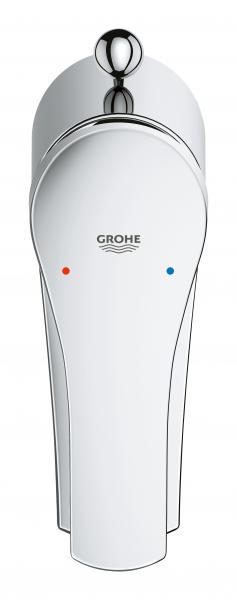 Grohe Eurosmart New h&aring;ndvaskarmatur m/bundventil & l&oslash;ftestang