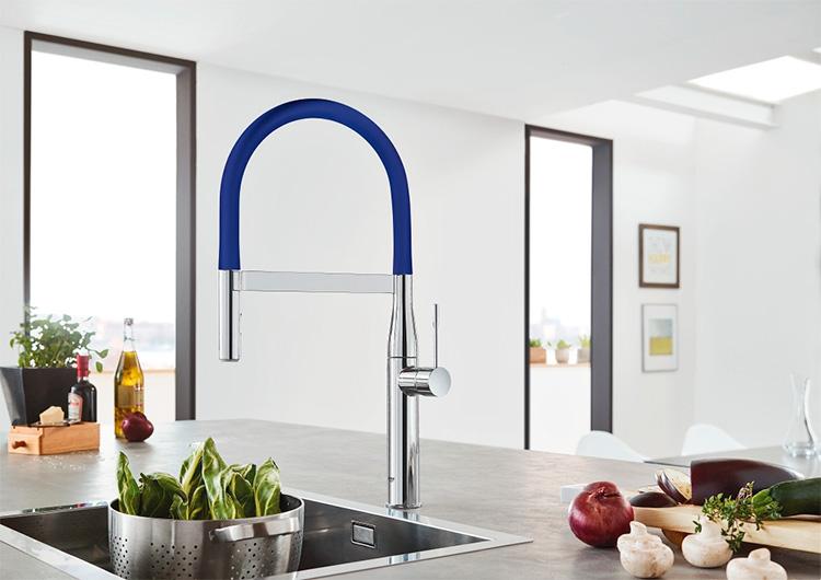 Grohe Essence New køkkenarmatur m/profi-bruser - Krom Grohe Essence New køkkenarmatur m/profi-bruser - Krom