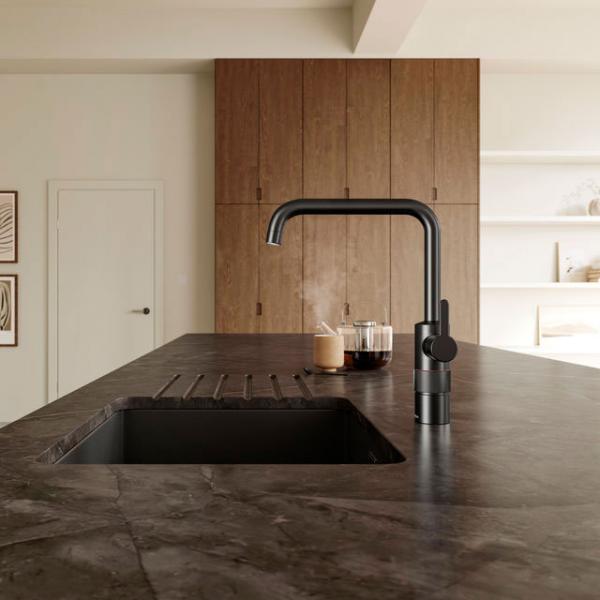 Damixa Silhouet Instant kogende køkkenarmatur - Børstet grafitgrå Damixa Silhouet Instant kogende køkkenarmatur - Børstet grafitgrå