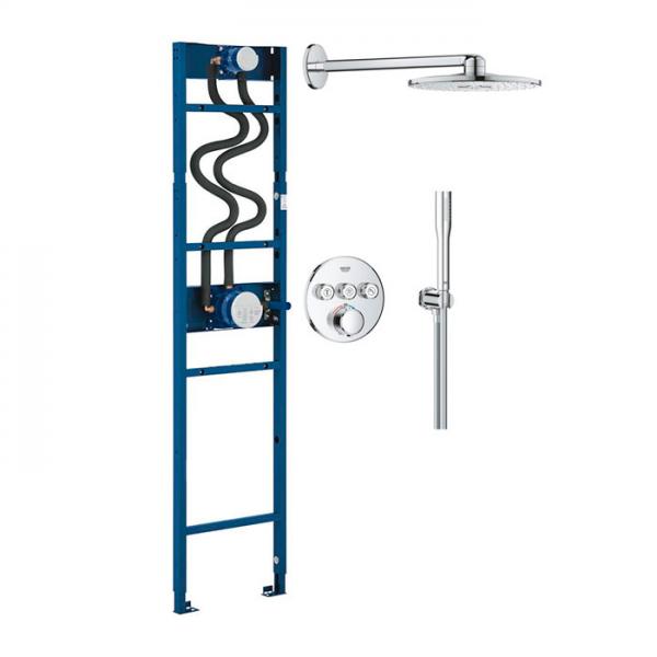 Grohe Precision SmartControl komplet brusesystem m/Shower Frame - Krom Grohe Precision SmartControl komplet brusesystem m/Shower Frame - Krom