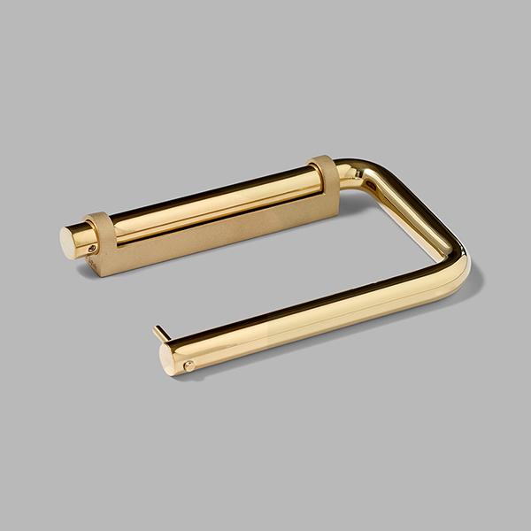 d line toiletpapirholder - Børstet messing d line toiletpapirholder - Børstet messing