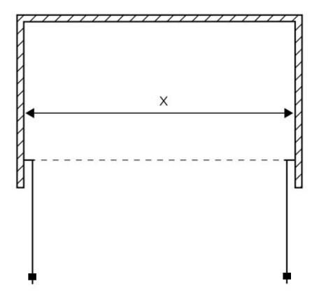 Strømberg Noma 30 dobbelt svingdør - Skræddersyet - Mat sort Strømberg Noma 30 dobbelt svingdør - Skræddersyet - Mat sort