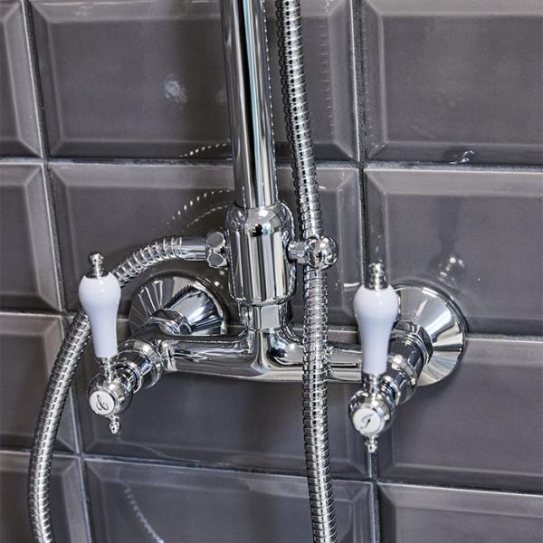 Cassøe Classic 200 komplet brusesystem - Krom Cassøe Classic 200 komplet brusesystem - Krom