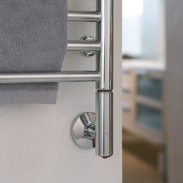 Strømberg Linus Håndklædetørrer - 90,5x48 cm - Hvid Strømberg Linus Håndklædetørrer - 90,5x48 cm - Hvid