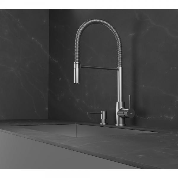 Primy Pro Køkkenarmatur - Rustfrit Stål Primy Pro Køkkenarmatur - Rustfrit Stål