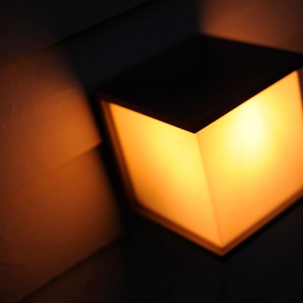 Lutec Architectural Box Cube udendørslampe til væg Lutec Architectural Box Cube udendørslampe til væg