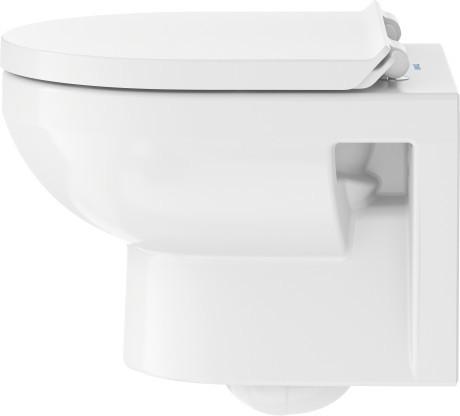 Duravit No.1 Compact Rimless væghængt toilet inkl. toiletsæde m/softclose og Wondergliss Duravit No.1 Compact Rimless væghængt toilet inkl. toiletsæde m/softclose og Wondergliss