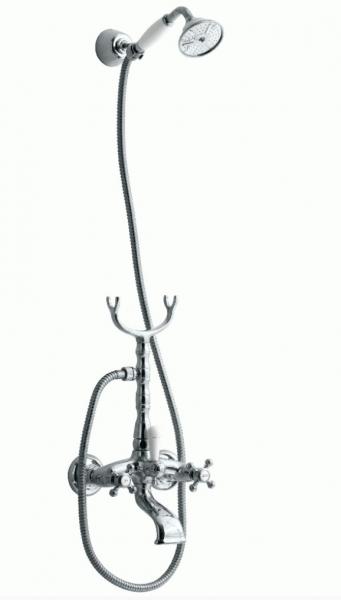 Lavabo Retro badekararmatur m/håndbruser - Krom Lavabo Retro badekararmatur m/håndbruser - Krom