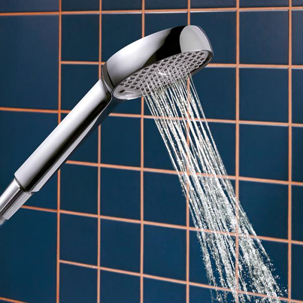 hansgrohe Activera Select S brusesæt 95 2jet m/Ecosmart+ og brusestang 65 cm - Krom