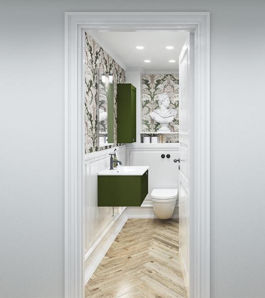 Dansani Luna Classic 60 møbelsæt m/Kantate vask og rammefront - Valgfri farve Dansani Luna Classic 60 møbelsæt m/Kantate vask og rammefront - Valgfri farve