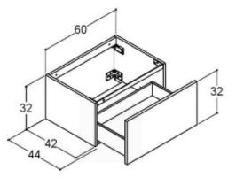 Dansani YOU Urban 120 møbelsæt m/Cube håndvask - Valgfri farve Dansani YOU Urban 120 møbelsæt m/Cube håndvask - Valgfri farve