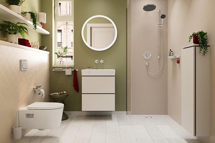 hansgrohe Zesis S armatur indbygning i væg 19,4 cm - Krom