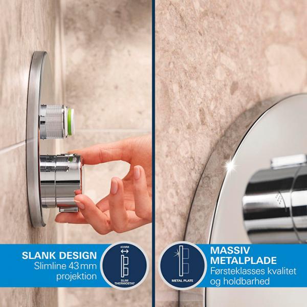 Grohe Precision SmartControl 310 komplet brusesystem til indbygning